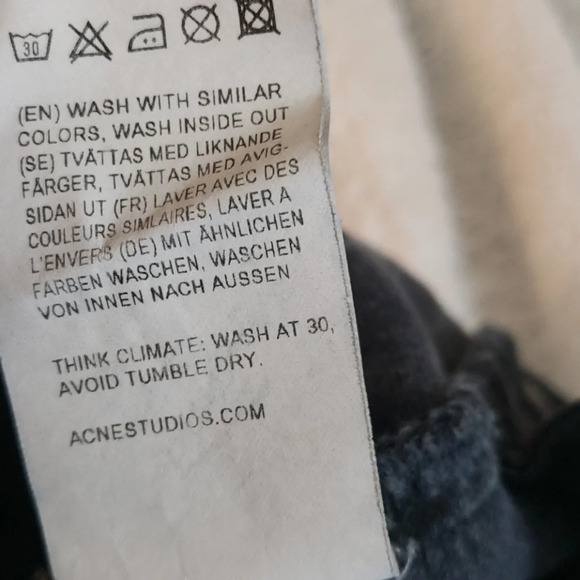 Acne Studios Cropped Skinny Jeans - Picture 15 of 15